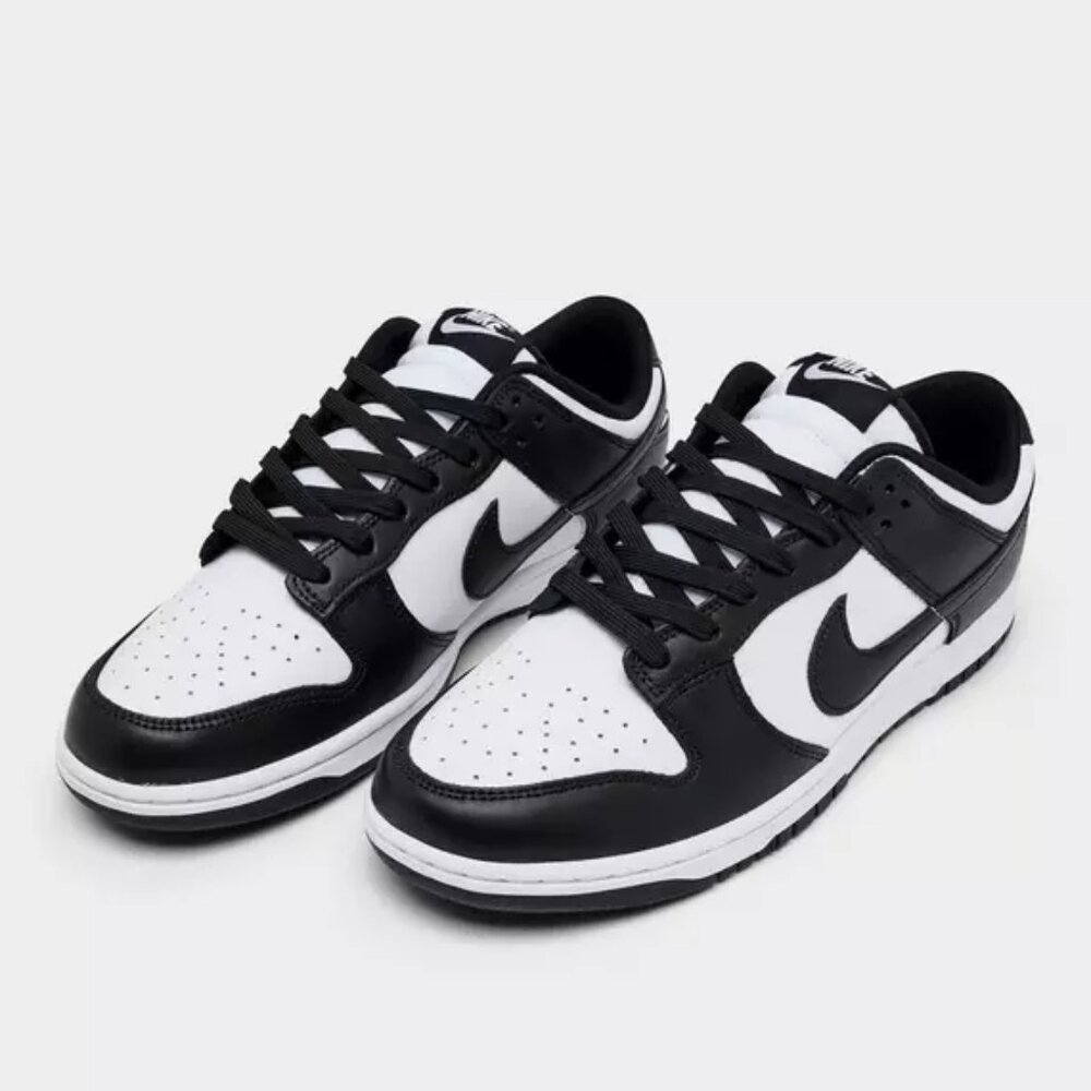 Nike Men Dunk Low Retro Black White Casual Sneakers Shoes 9